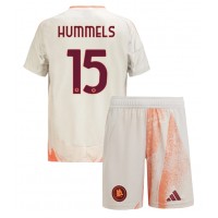 AS Roma Mats Hummels #15 Vonkajší Detský futbalový dres 2024-25 Krátky Rukáv (+ trenírky)